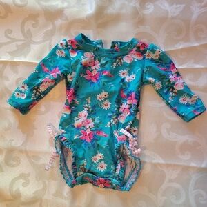 Ruffle Butts girls swimsuit infant 3 - 6 mos